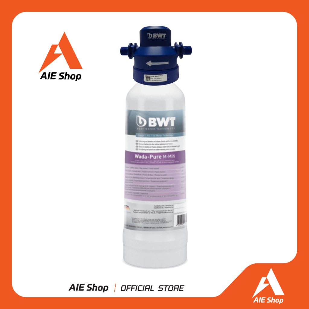 เครื่องกรองน้ำ BWT รุ่น Woda Pure – Soft Min M (Plus Mineral 10,000L)ใช้ร่วมกับ RO