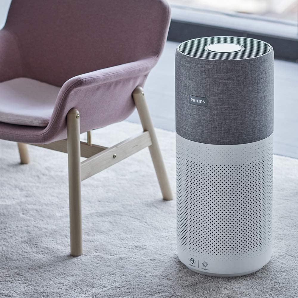 Philips เครื่องฟอกอากาศ Series 3000i Connected Air Purifier with Real Time Air Quality Feedback, Anti-Allergen, Combined