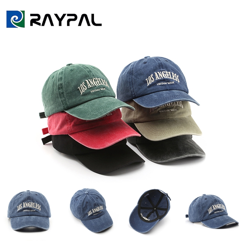 ซื้อ หมวกแก๊ป เบสบอลปักอักษร แก๊ป ปัก Los Angeles สีซีด cap สไตล์วินเทจใ(มี 6สี)(พร้อมส่งใน 2 วัน)