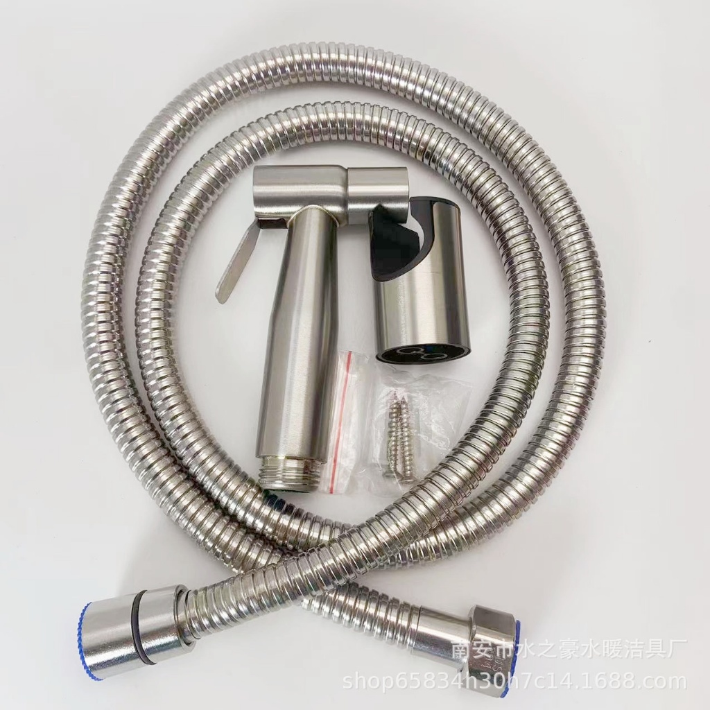 ชุดหัวฉีดชำระ ชุดสายฉีดชำระ สายฉีดชำระ หัวฉีดชำระ  สแตนเลส 304 แท้