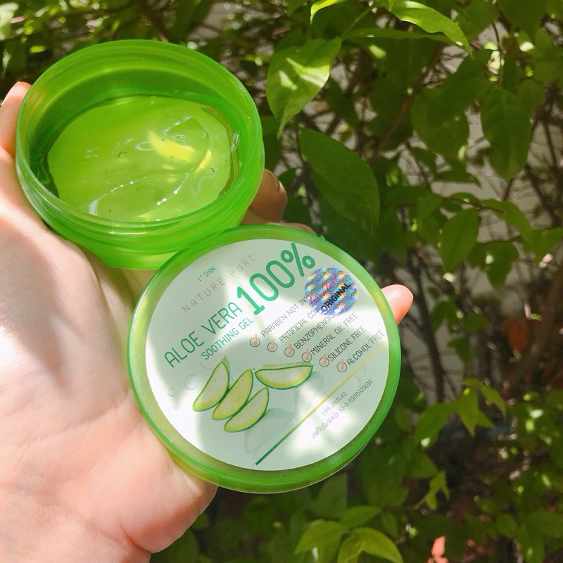 (ว่านตลับ100%) AloeVera gel เจลว่านหางจระเข้100% ขนาด 50 กรัม