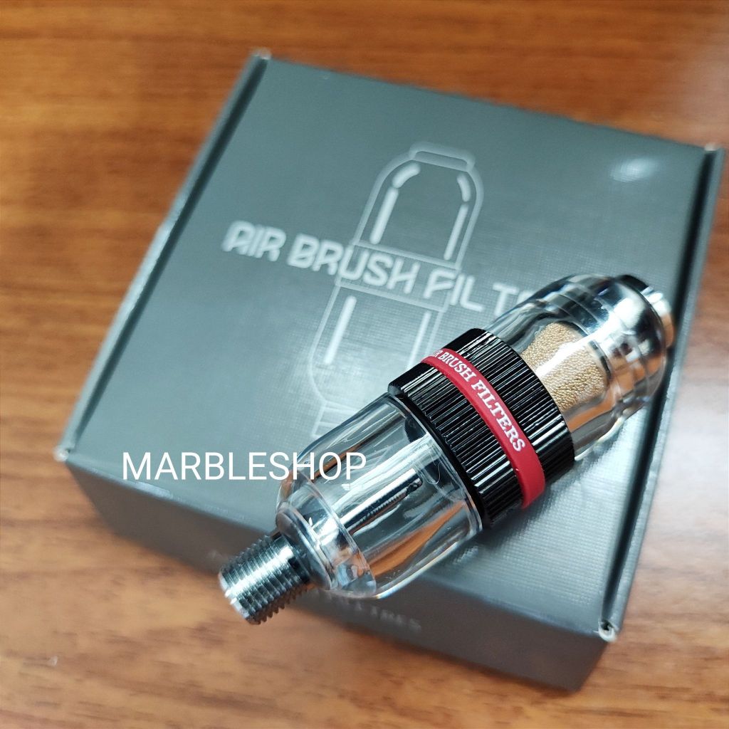 (พร้อมส่งจากไทย) กรองฝุ่น กรองลม ดูดความชื้น กักไอน้ำ สำหรับแอร์บรัช ขนาดเกลียว 1/8
