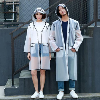 【TH STOCK】ชุดกันฝน เสื้อ กางเกง Raincoat Suit เสื้อกันฝนหนา สมีแถบสะท้อนแสง รุ่น หมวกติดเสื้อ สีเหลือง เสื้อกันฝนผู