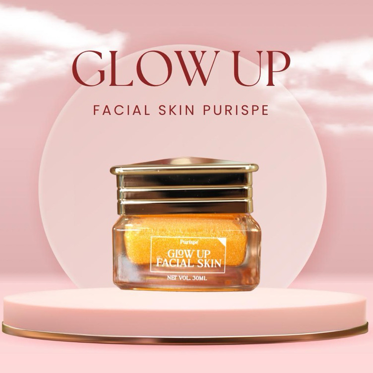Glow up Facial skin ครีมหน้ากระจก 30ml.