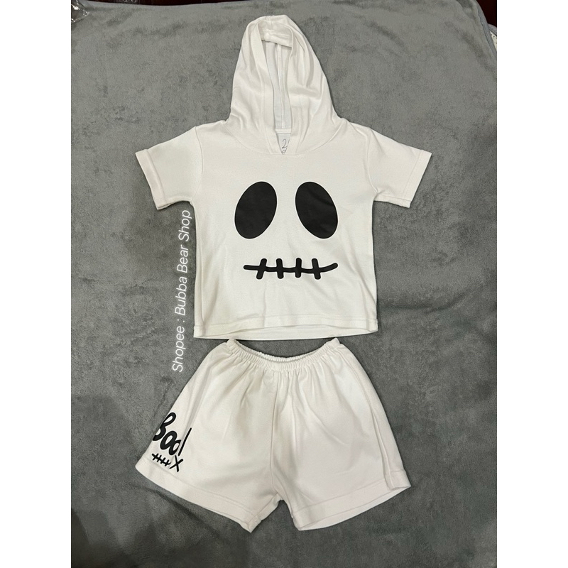 [มือสอง] 21 August ชุดเซ็ท เด็กผู้ชาย คอล Halloween ไซส์ 2T