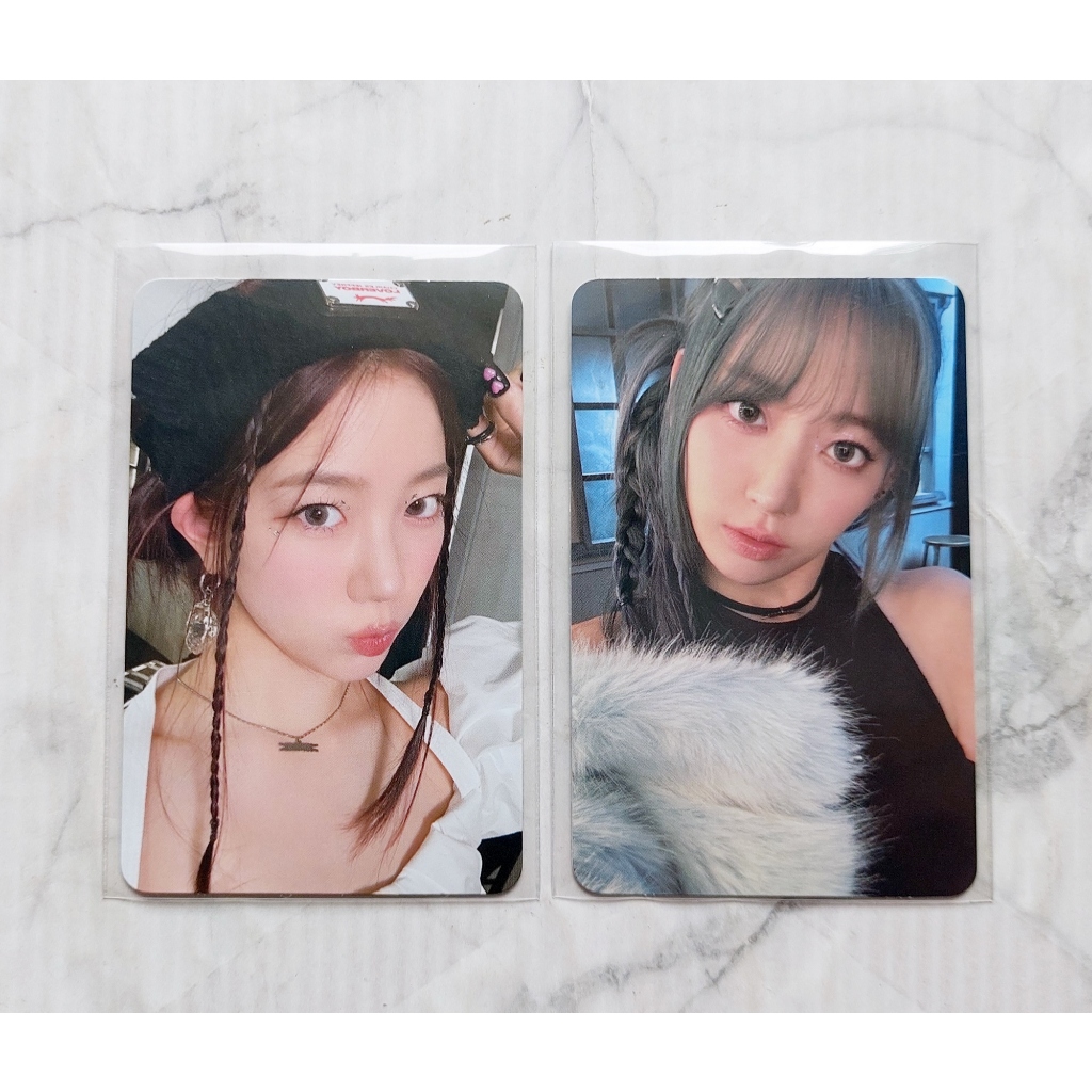 การ์ด Video Call Event จาก KPOPMERCH ของแท้ อัลบั้ม LE SSERAFIM - EASY Album พร้อมส่ง Kpop Card