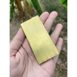 แผ่นทองเหลือง หนา 6.5 มิล กว้าง 1-1/2 นิ้ว (1.5 นิ้ว) ยาว 3 …