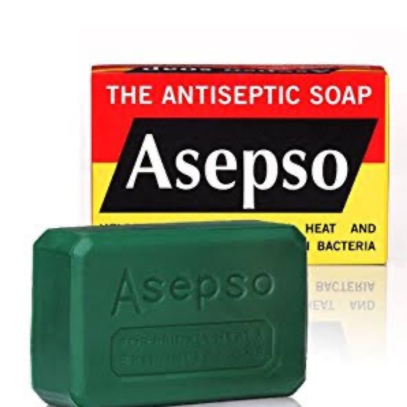สบู่ asepso 80 กรัม.