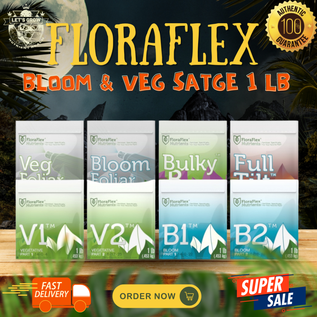 🔥ราคาพิเศษ 🔥Floraflex ขนาด 1 ปอนด์ ของแท้100% ปุ๋ยผงที่เฉพาะเจาะจงสำหรับพืชที่คุณคุณภาพสูง สะอาด ใช้ง่าย