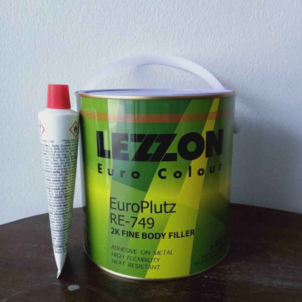 สีโป๊วLEZZON อาร์อี-749 พร้อมน้ำยาชมพู