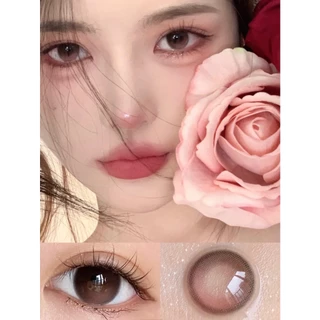 MIDROO【COD】[-1.00~-6.00]ค่าสายตาสั้น เลนส์หวานๆ💞 Pudding รุ่นแฟชั่นขายดี 14.2mm