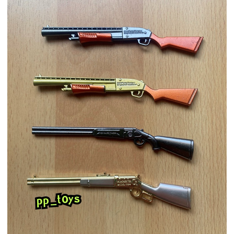 โมเดลปืนลูกซอง 1:10 shotgun for 7 - 8” figure (metal)