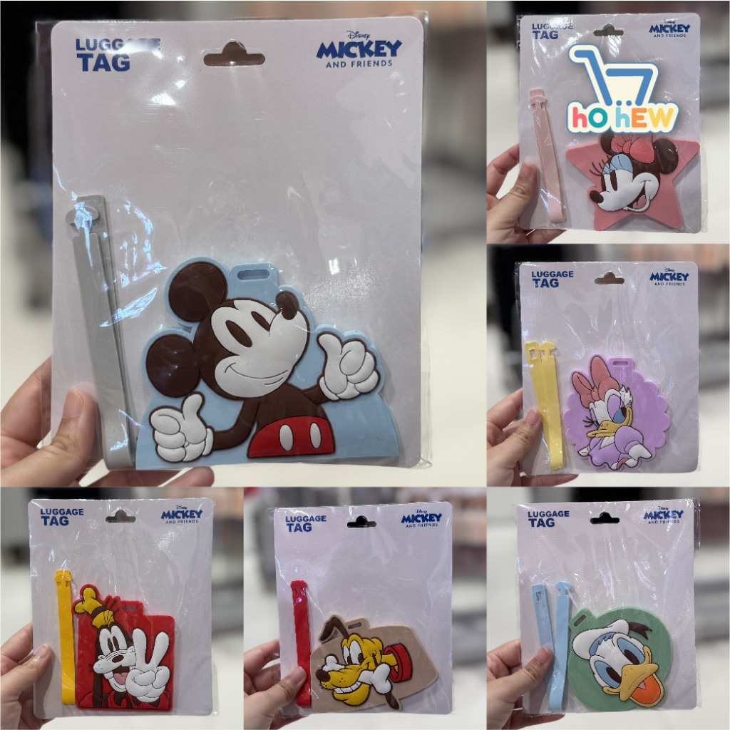 (มีโค้ด video) ป้ายห้อยกระเป๋าเดินทาง Luggage Tag MICKEY MOUSE