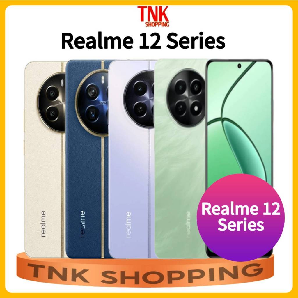 Realme 12+ 5G  I Realme 12 Pro+ 5G ประกันศูนย์ไทย 1 ปี