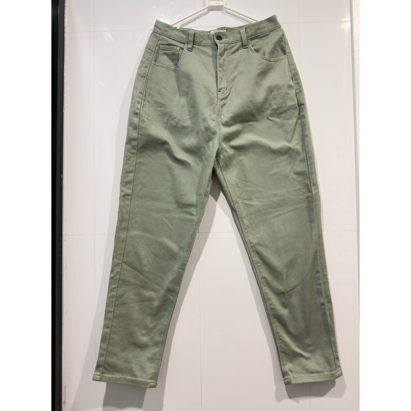 ใหม่กริบ🔥กางเกงเอวสูงปรี้ด ทรงบอลลูน ป้าย Classical elf สีเชียวพาเทล ทรงสวยมาก ไม่มีตำหนิ