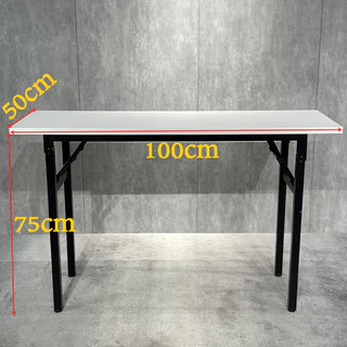 โต๊ะพับ มัลติฟังก์ชั่น 80/100/120CM ส่วนสูง 75CM โต๊ะเก็บของ ครัว กลางแจ้ง ตั้งแคมป์ folding table