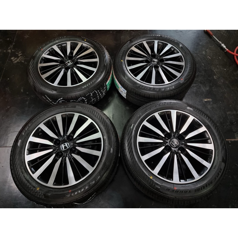 แม็ก Honda city2020 Turbo top ขอบ15" พร้อมยางใหม่ Destone