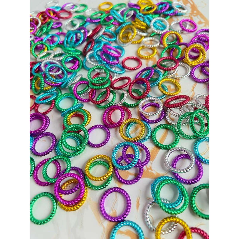 ห่วงเชือกคละสี 🤩สีสด สวยๆ