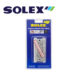 SOLEX บานพับNo.4275 SB SUS 304 (ปีกผีเสื้อ)