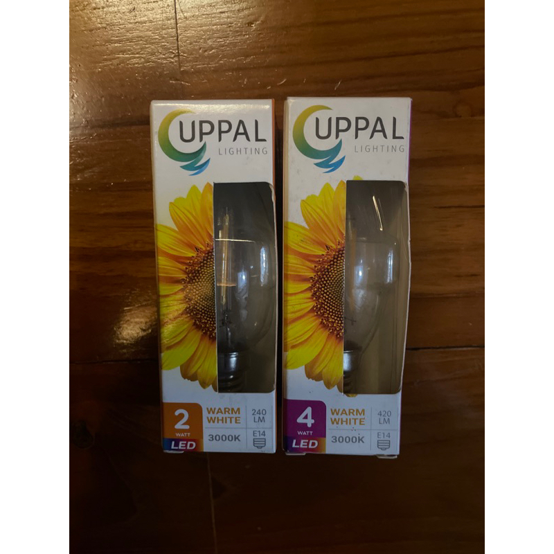 หลอดไฟวินเทจ 2W,4W ขั้ว E14 UPPAL