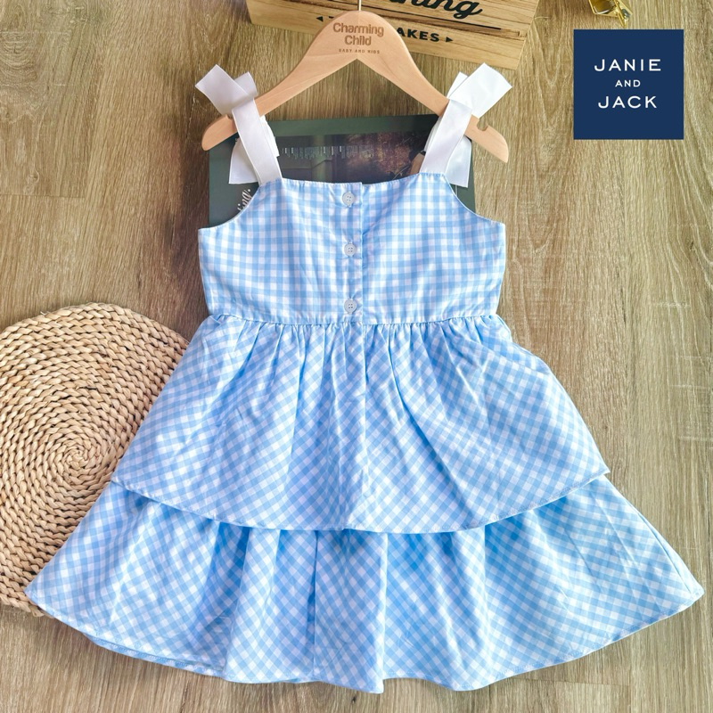 THE PICNIC PERFECT DRESS ❤️Colour : Blue White Gingham❤️JANIE AND JACK ราคา ถูกที่สุด ดีลบีเคเค แกลเลอรีภาพที่ 8