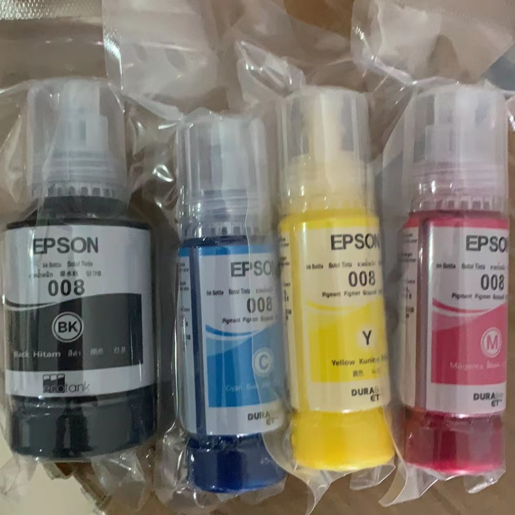 หมึก EPSON 008 ของแท้ ตัวเลือก 4 สี ราคา ถูกที่สุด ดีลบีเคเค แกลเลอรีภาพที่ 2