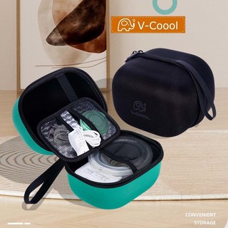v-coool กระเป๋าเก็บเครื่องปั๊มนมแฮนฟรีด์ เครื่องปั๊มนมไร้สาย ใส่ได้ 2 เครื่อง พกพาสะดวก