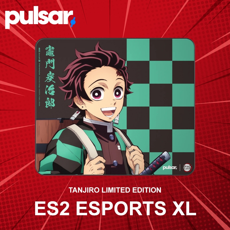 แผ่นรองเมาส์ Pulsar ES2 eSports Mousepad XL Tanjiro Limited Edition