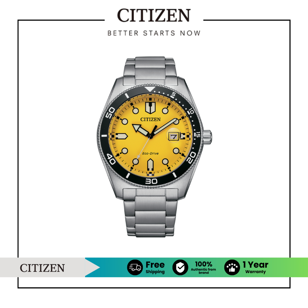 CITIZEN Eco-Drive AW1760-81Z Men's Watch ( นาฬิกาผู้ชายพลังงานแสง )