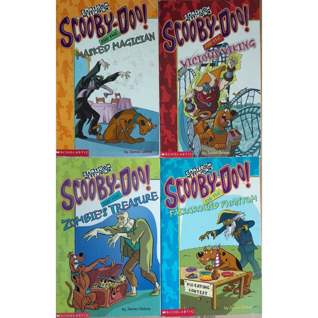 Scooby-Doo! set 2 หนังสือมือสอง ปกอ่อน