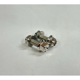 น็อตยึดดรัมหลัง น็อตตัวผู้+ตัวเมีย ใส่รุ่น Wave Sonic Dash(1…