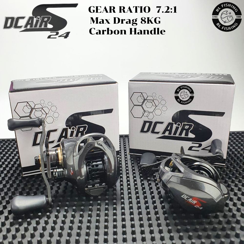 รอกหยดน้ำ DC AIR S24 แขนแต่งคาร์บอน คลิ๊กเสียงปลาลาก!!!