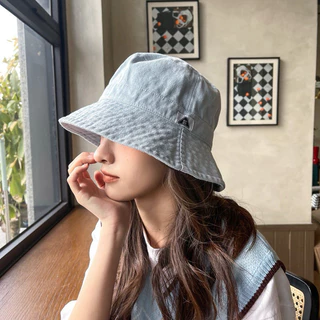 หมวกบักเก็ตสีพื้นป้ายตัว K มี 8 สี