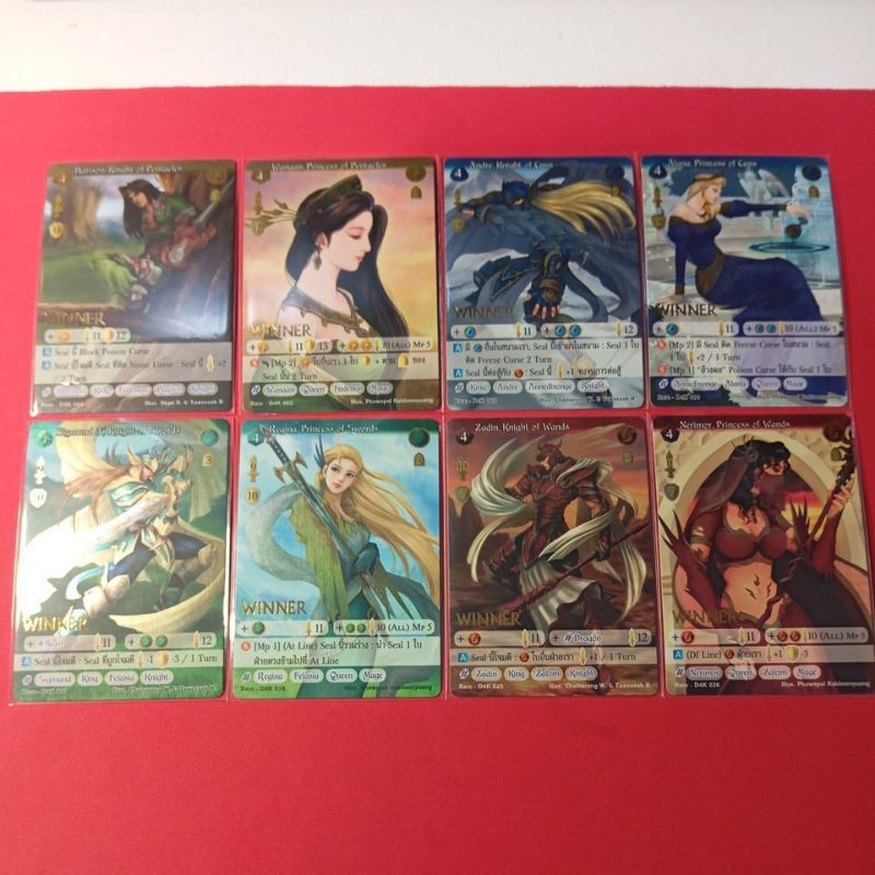 [Summoner New Era] การ์ดโปรโม D4K1 Prince/Princess WINNER Stamp (Platinum Foil)