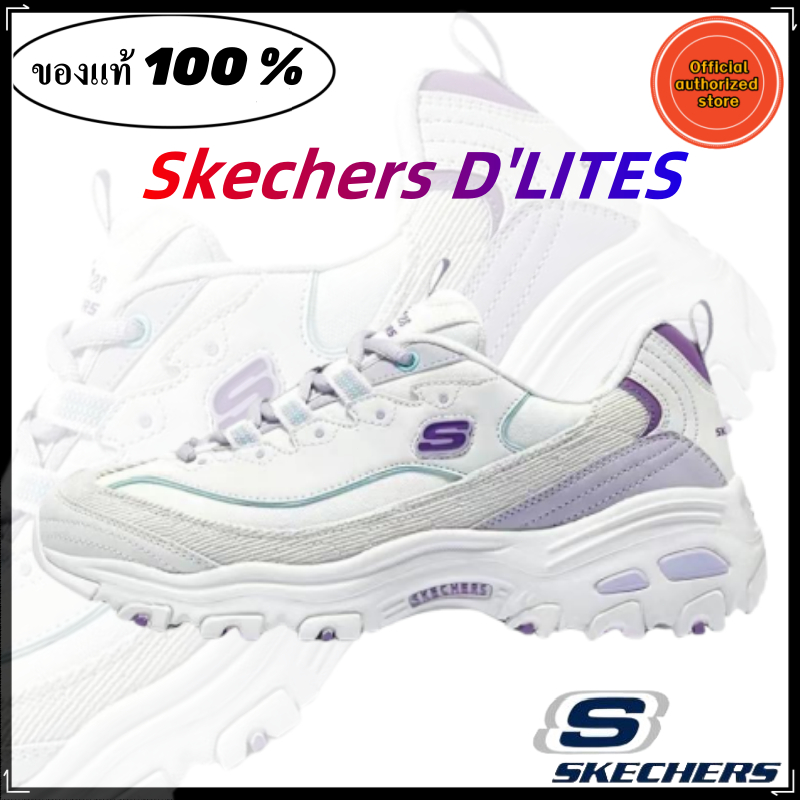 Skechers สเก็ตเชอร์ส รองเท้าผู้หญิง Women D'lites Sport shoes ของแท้ 100 %