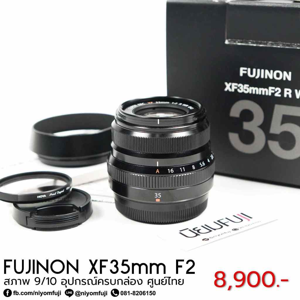 FUJINON XF35mm F2 ครบกล่อง ศูนย์ไทย