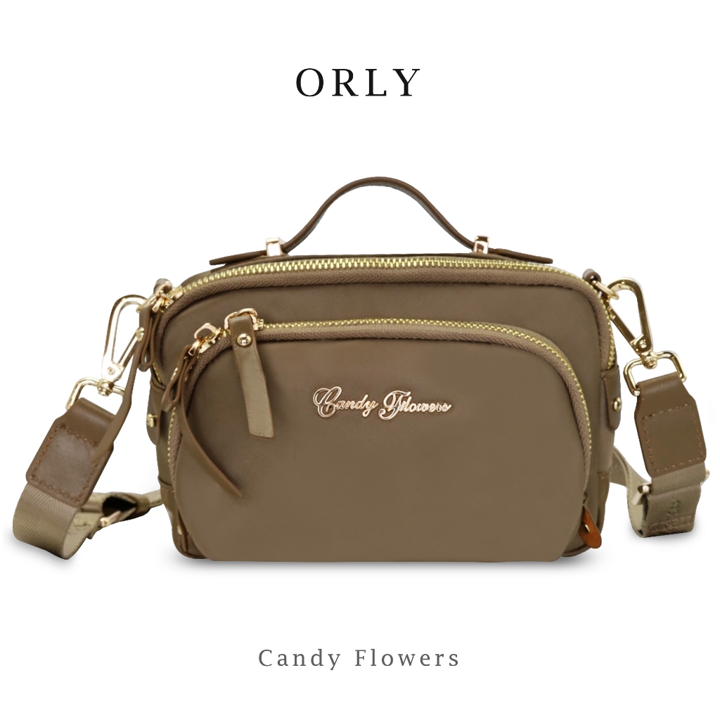 Candy Flowers กระเป๋าสะพาย รุ่น Orly  สุดน่ารัก และสวยหรู กระแสมาแรงมาก 🔥