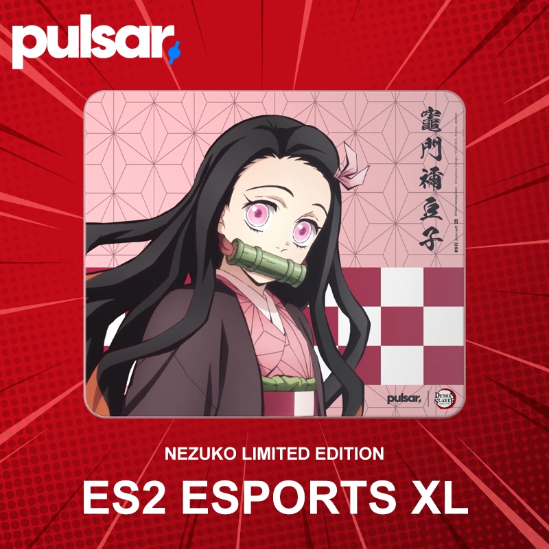 แผ่นรองเมาส์ Pulsar ES2 eSports Mousepad XL Nezuko Limited Edition