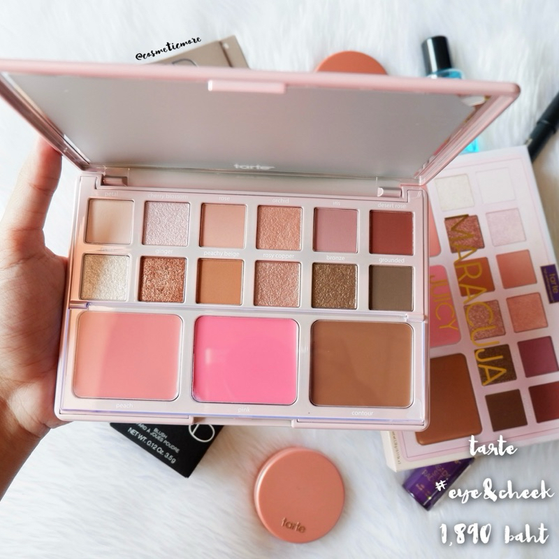 พร้อมส่ง! [ป้ายไทย] tarte maracuja juicy eye & cheek palette