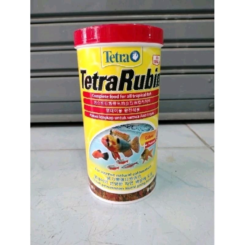 พร้อมส่ง Tetra Rubin อาหารสำหรับปลาสวยงามทุกชนิด