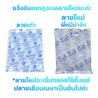 เจลเก็บความเย็น 200กรัม Ice Packแช่อาหาร แช่ของสด แช่น้ำนม เก็บรักษาอุณหภูมิ เก็บความเย็น