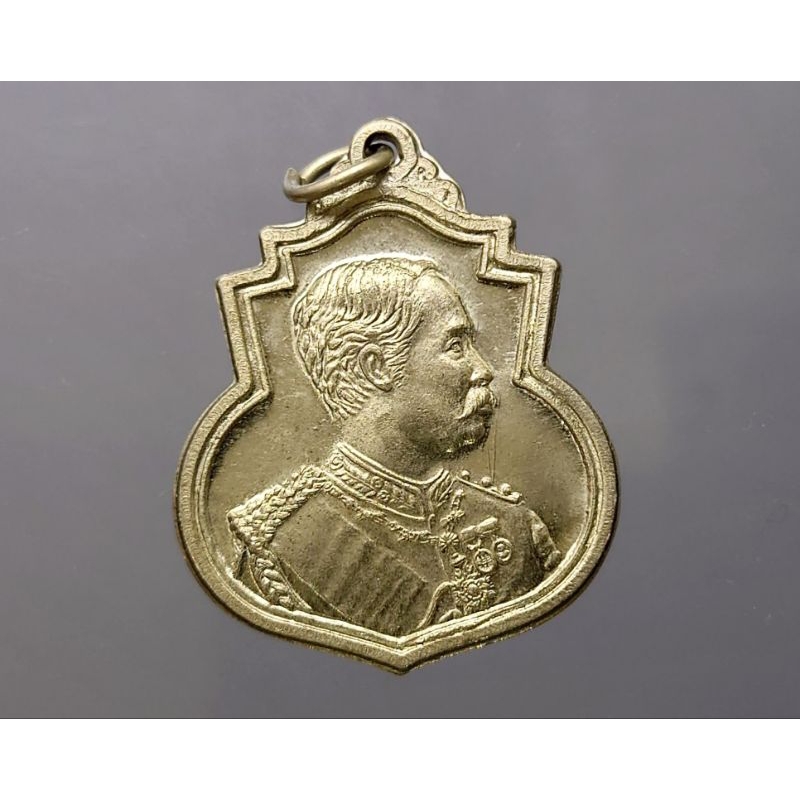 เหรียญ พระรูป ร.5 รัชกาลที่5 เนื้ออัลปาก้า ที่ระลึกสร้างอาคารมหาวิทยาลัยมหาจุฬาลงกรณราชวิทยาลัย พระนครศรีอยุธยา ปี 2543