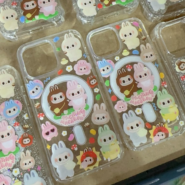 เคสใส MS ติดสติกเกอร์ เคสเรซิ่น เคสชาร์จไร้สาย เคสไอโฟน