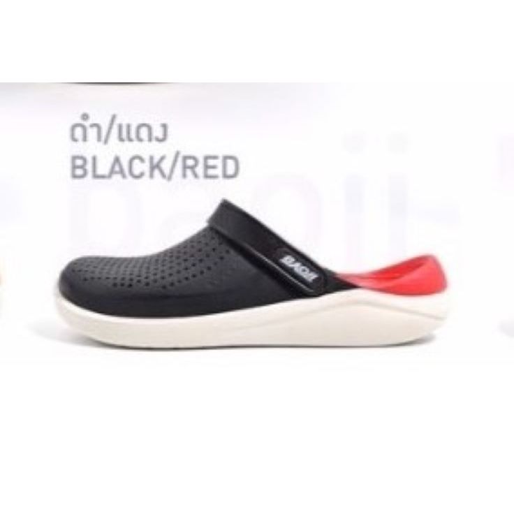 B041-808 รองเท้าแตะแบบสวมหัวโตชายยี่ห้อ BAOJI รัดส้นได้