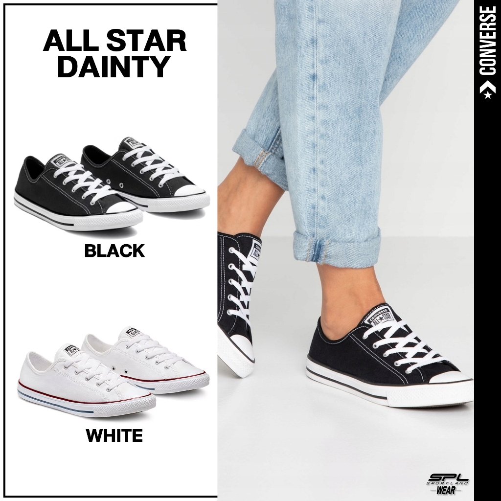 Converse Collection รองเท้าผ้าใบ รองเท้าแฟชั่น CV W All Star Dainty OX 564981CF2WTXX / 564982CU3BKXX (2000)