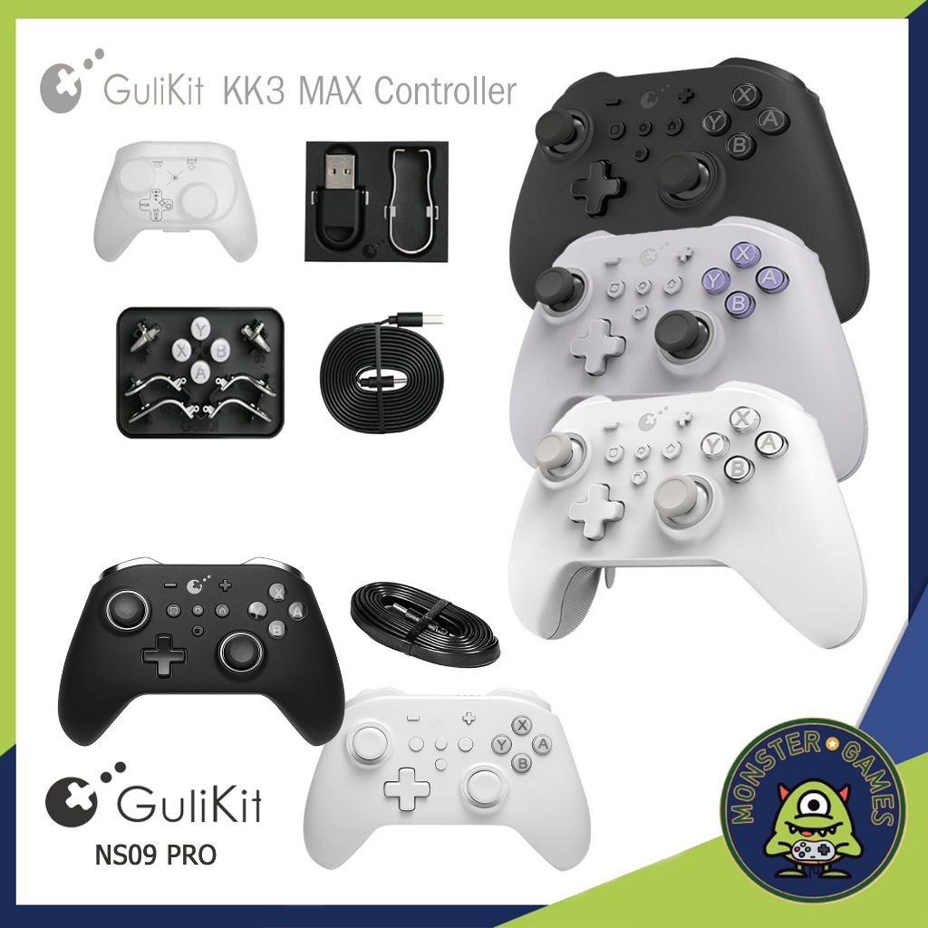 Gulikit KingKong 3 Max Controller (Joy-Pro Nintendo Switch)(จอยPro)(จอย Gulikit KK 3 Max)(NS09)