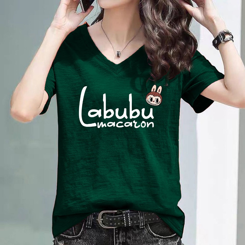 [M-6XL] เสื้อแฟชั่นเกาหลี [Labubu] ผ้า Cotton100% No.20 ดีไซน์สวยเก๋ High quality รุ่น C796