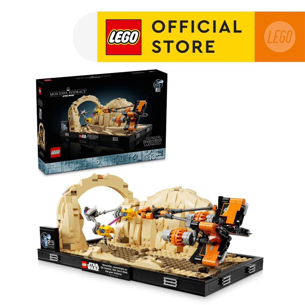LEGO Star Wars 75380 Mos Espa Podrace Diorama Set (718 Pieces)