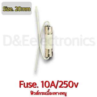 Fuse ฟิวส์กระเบื้องหางหนู Size.20mm /250v Size.30mm /250v ( 1ออเดอ/ต่อ1ชิ้น )