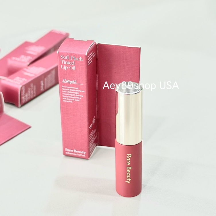 Rare Beauty Soft Pinch Tinted Lip Oil ไซส์มินิ 1.37ml #สีDelight
